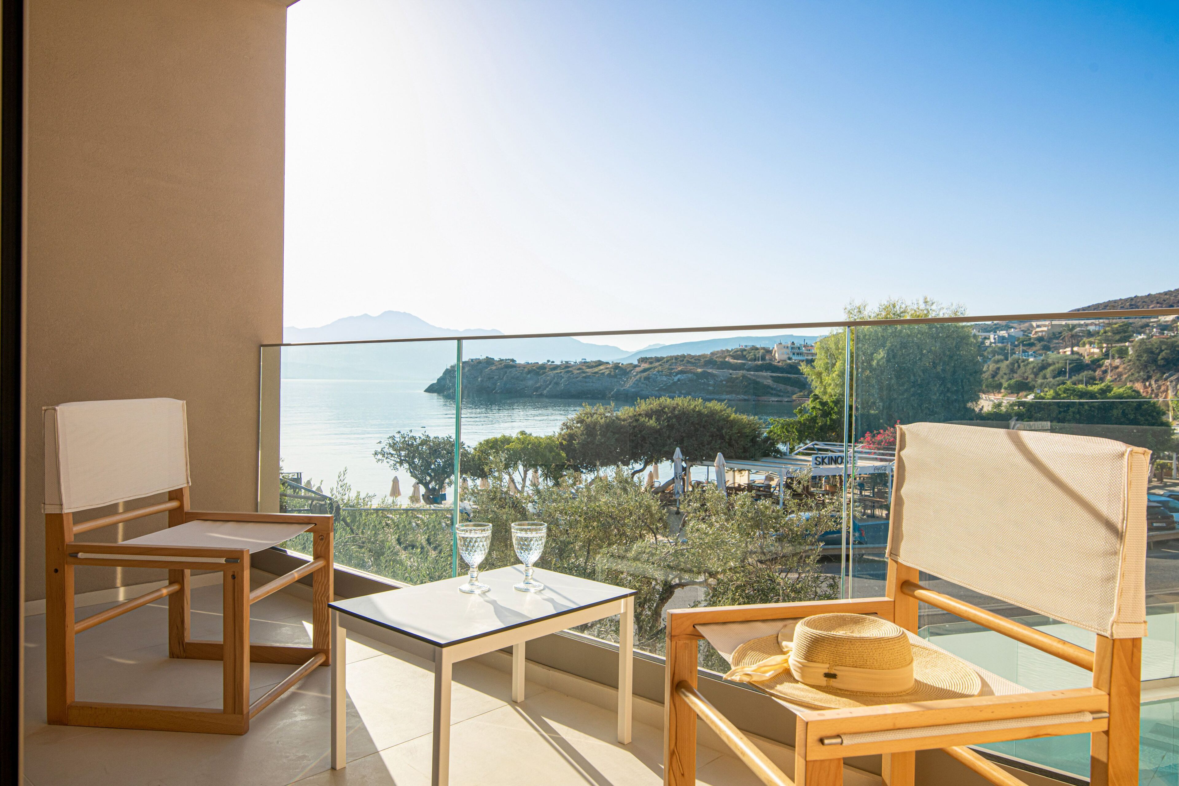 Deluxe Room, Balcony, Sea View | Balcony view