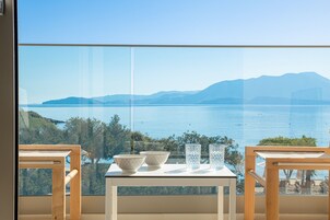 Suíte júnior, sacada, vista para o mar | Vista da sacada