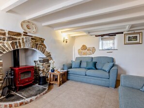 TV, fireplace - 3 Bed in Bude (oc-heyle) (Launcells)