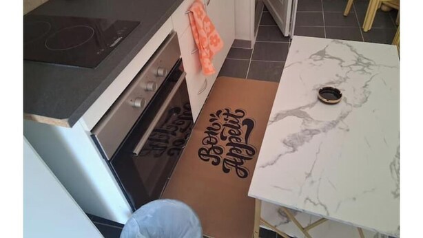 Private kitchen - Les Jardins Secrets Residence – An elegant stay in the heart of Romilly-sur-Seine (Grand Est)