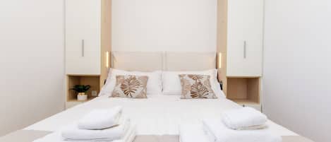 Desk, blackout drapes, iron/ironing board, WiFi (free)