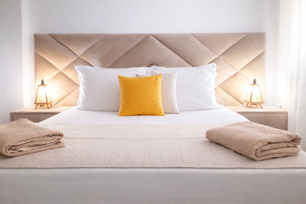 1 bedroom, WiFi (free), bed sheets