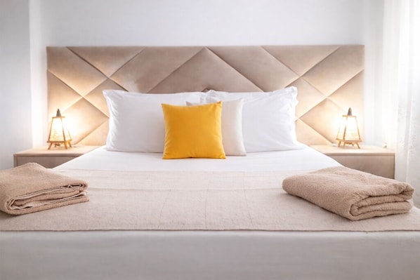 1 Schlafzimmer, kostenloses WLAN, Bettwäsche