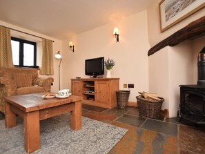 TV, fireplace - 2 Bed in Beaworthy (oc-hifox) (Shebbear)