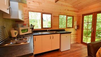 Oven, highchair, cookware/dishes/utensils
