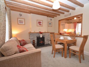 TV, fireplace - 2 Bed in Camelford (oc-hesun) (Lanteglos)