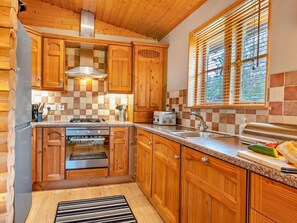 Oven, dishwasher, highchair, cookware/dishes/utensils