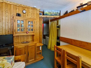 Interior - Studio for 4, near slopes and shops in Arc 1800 (Les Arcs 1800)