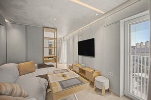Iron/ironing board, WiFi, bed sheets - Apartment 'Suite Plaza Conil' with Sea View, Wi-Fi and Air Conditioning (Conil de la Frontera)