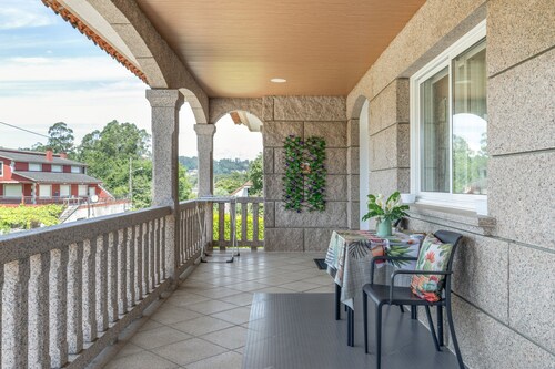 Maison de vacances « Os Cabaleiros » avec vue sur la montagne, terrasse privée et Wi-Fi