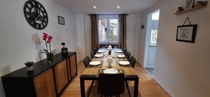 Dining - Large, renovated house in central Alsace (130 m²) (Neubois)