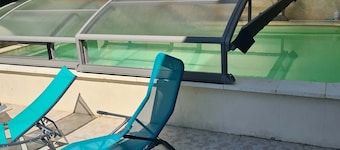 Villa „Gîte Aux Anges 51“ mit privatem Pool und eigenem Garten