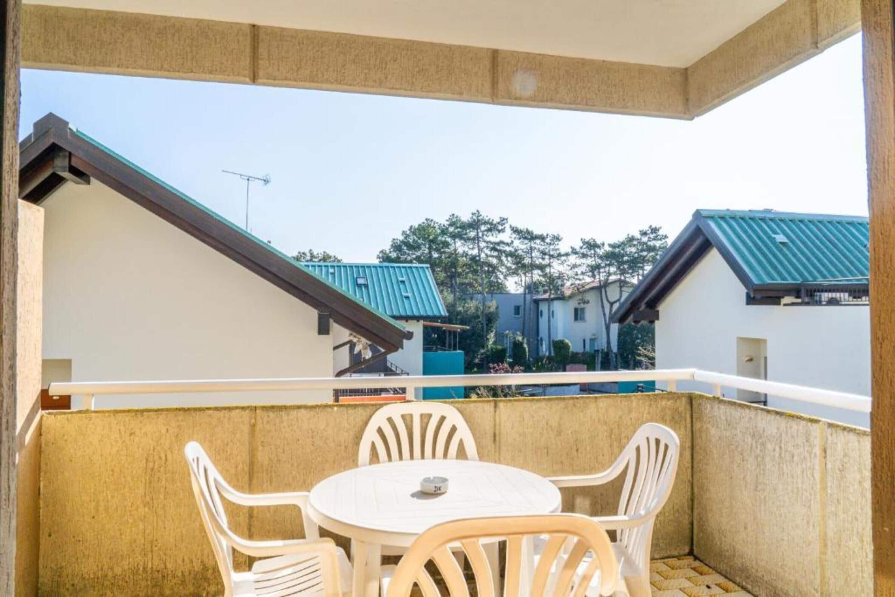 Leilighet, 1 soverom, terrasse | Balkong