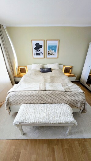 2 Schlafzimmer, Bügeleisen/Bügelbrett, kostenloses WLAN, Bettwäsche