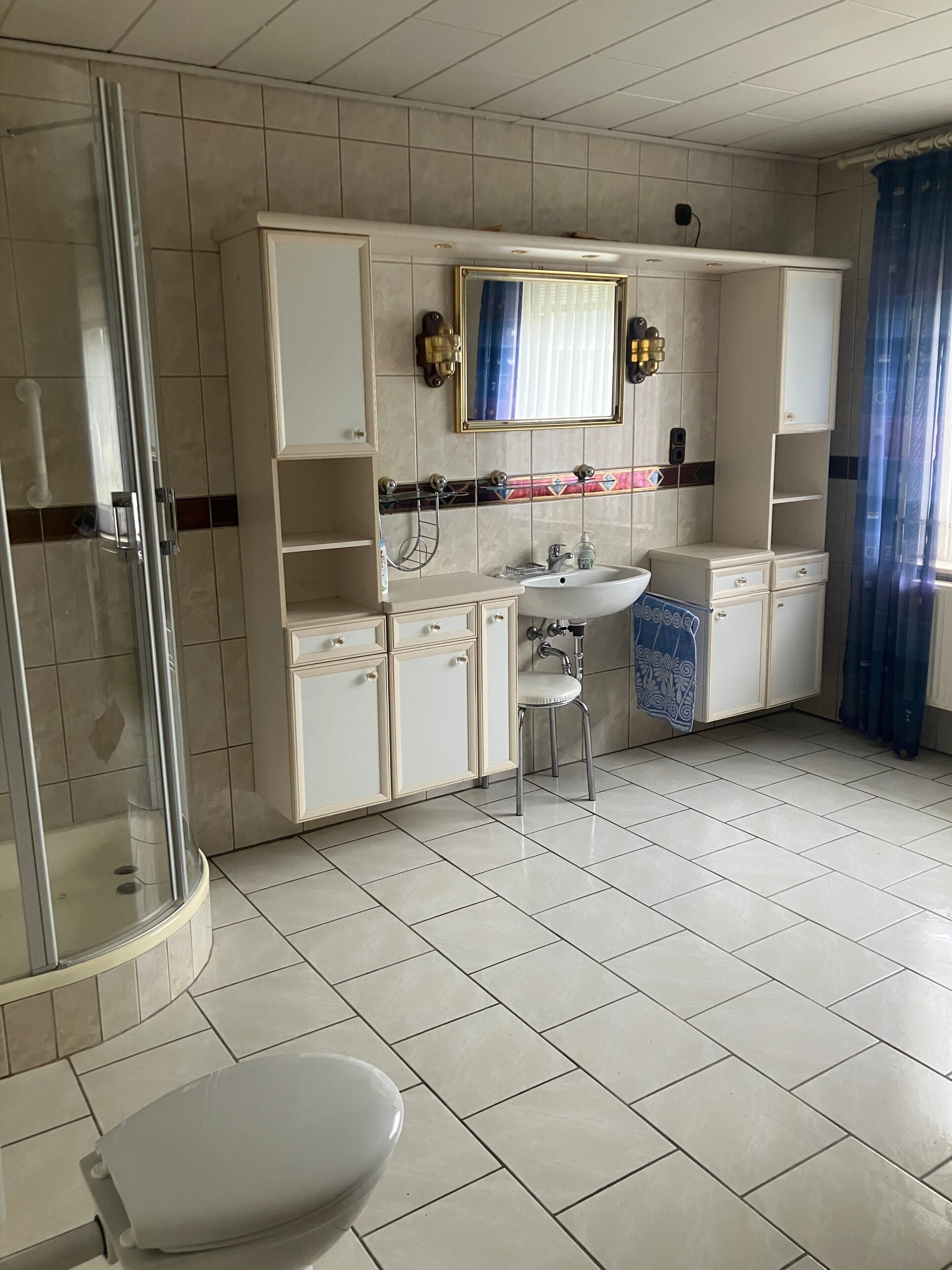 Dusche, Handtücher
