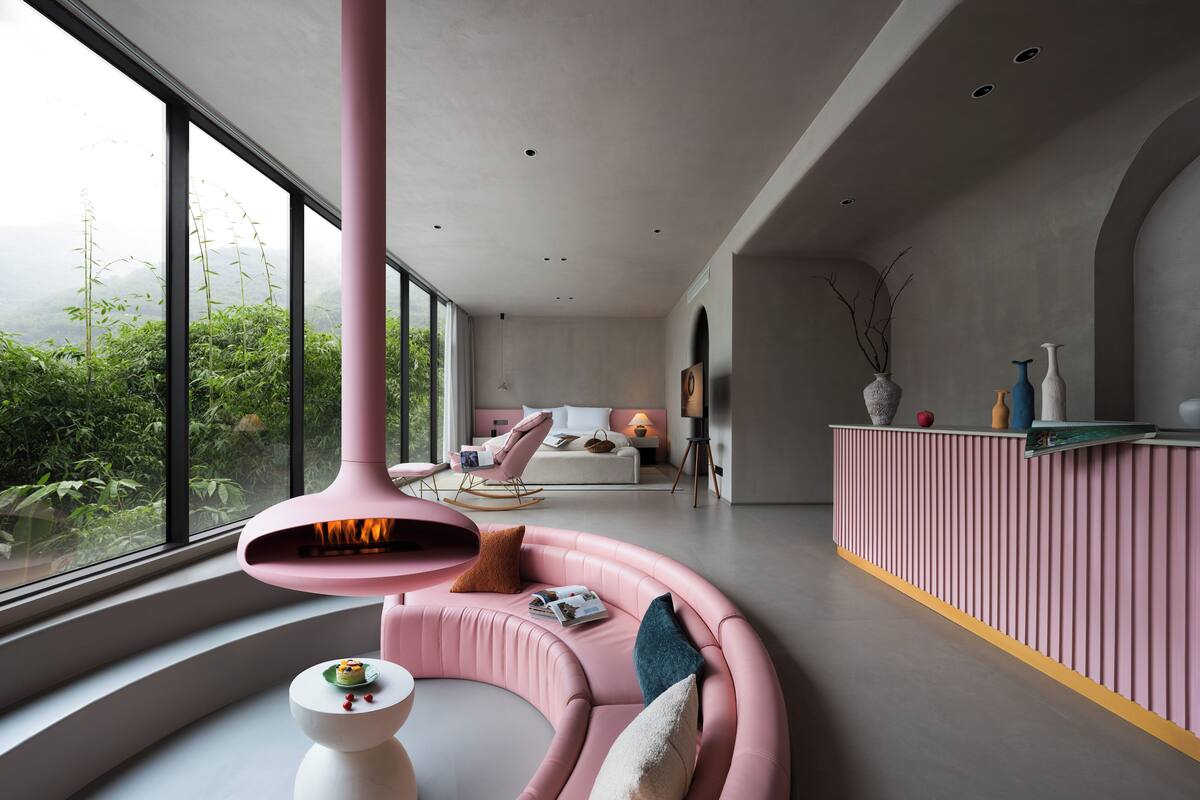 Habitación doble clásica, vista a la montaña | Interior