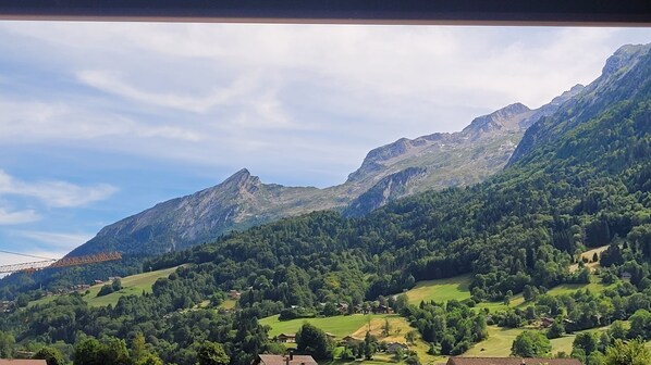 Uitzicht vanuit accommodatie