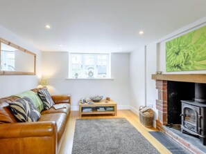 Fernseher, Kamin