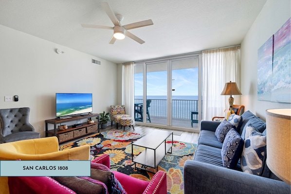 Living area - San Carlos 1808 by Liquid Life (Gulf Shores)