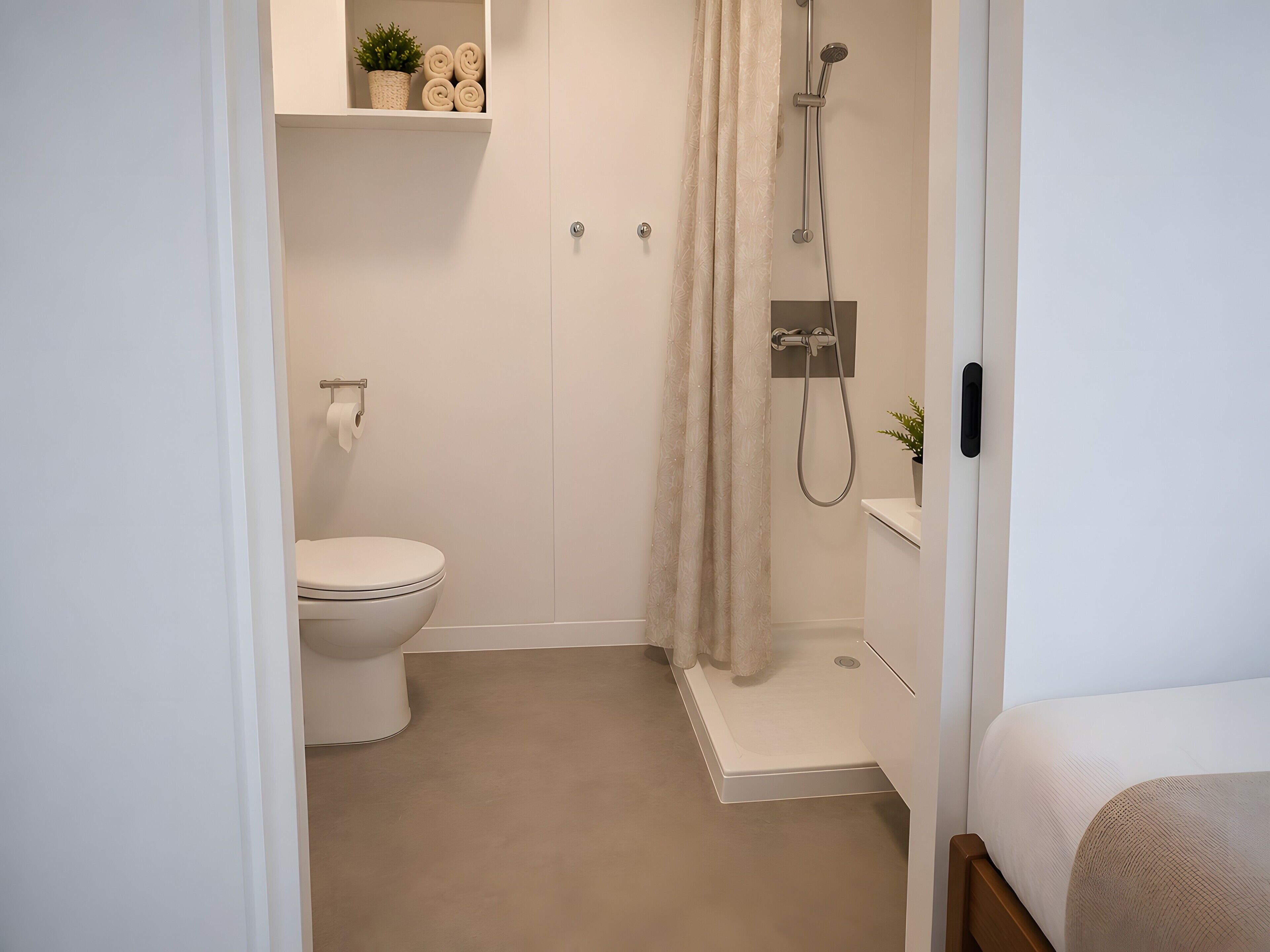 Dusche, Handtücher
