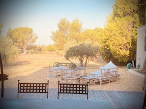 Terrace/patio - Mas Chamsomat (Robion)