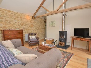 TV, fireplace - 2 Bed in Stoke Abbott (oc-50884) (Stoke Abbott)