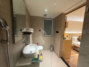 Standard Double or Twin Room, Non Smoking, City View | Bathroom - Tranquil Boutique hotel (Hubballi)
