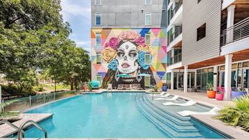 Condo, 1 Bedroom, Accessible, Smoking | Pool | Outdoor pool