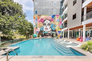 Apartment, 1 Schlafzimmer, barrierefrei, Raucher | Pool | Außenpool