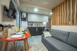 Living area - Beautiful studio apartment in Alicante, 7 minutes from downtown (Alicante)