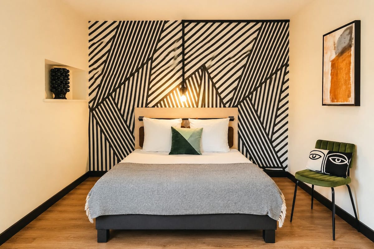 Quarto casal, 1 cama Queen, acessível para pessoas com deficiência física | Wi-Fi de cortesia