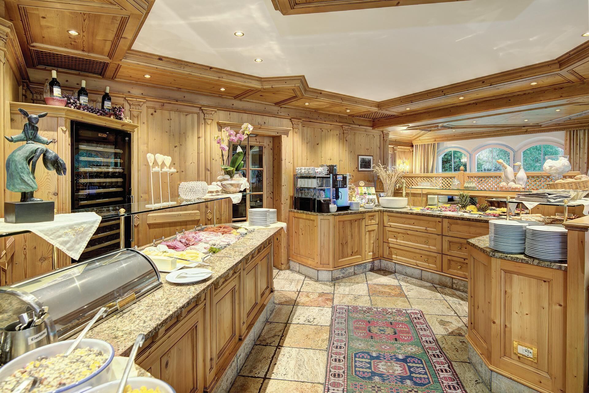 Petit déjeuner buffet compris tous les jours