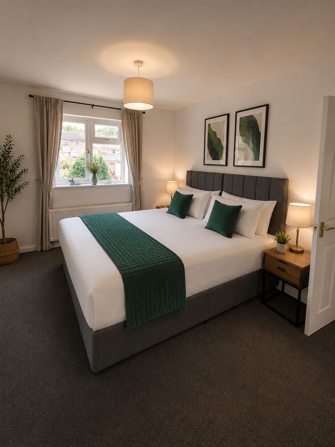 3 bedrooms, iron/ironing board, WiFi, bed sheets