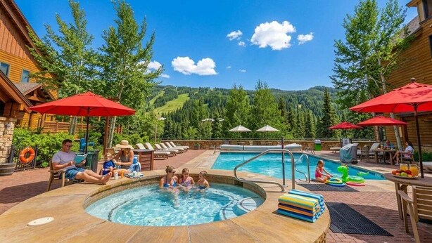 Pool - The Riverstone | Luxury Alcove • Kindred • Ski-In/Out • Spa • Heated Garage (Keystone)