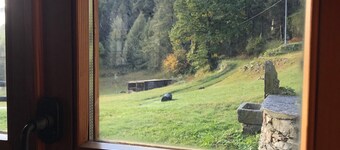 Mountain Hut 'la Fraccia' in pristine Alpine setting