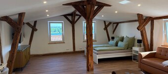 Holiday Home 'Double Apartment Alte Bäckerei' with Lake View and Wi-Fi