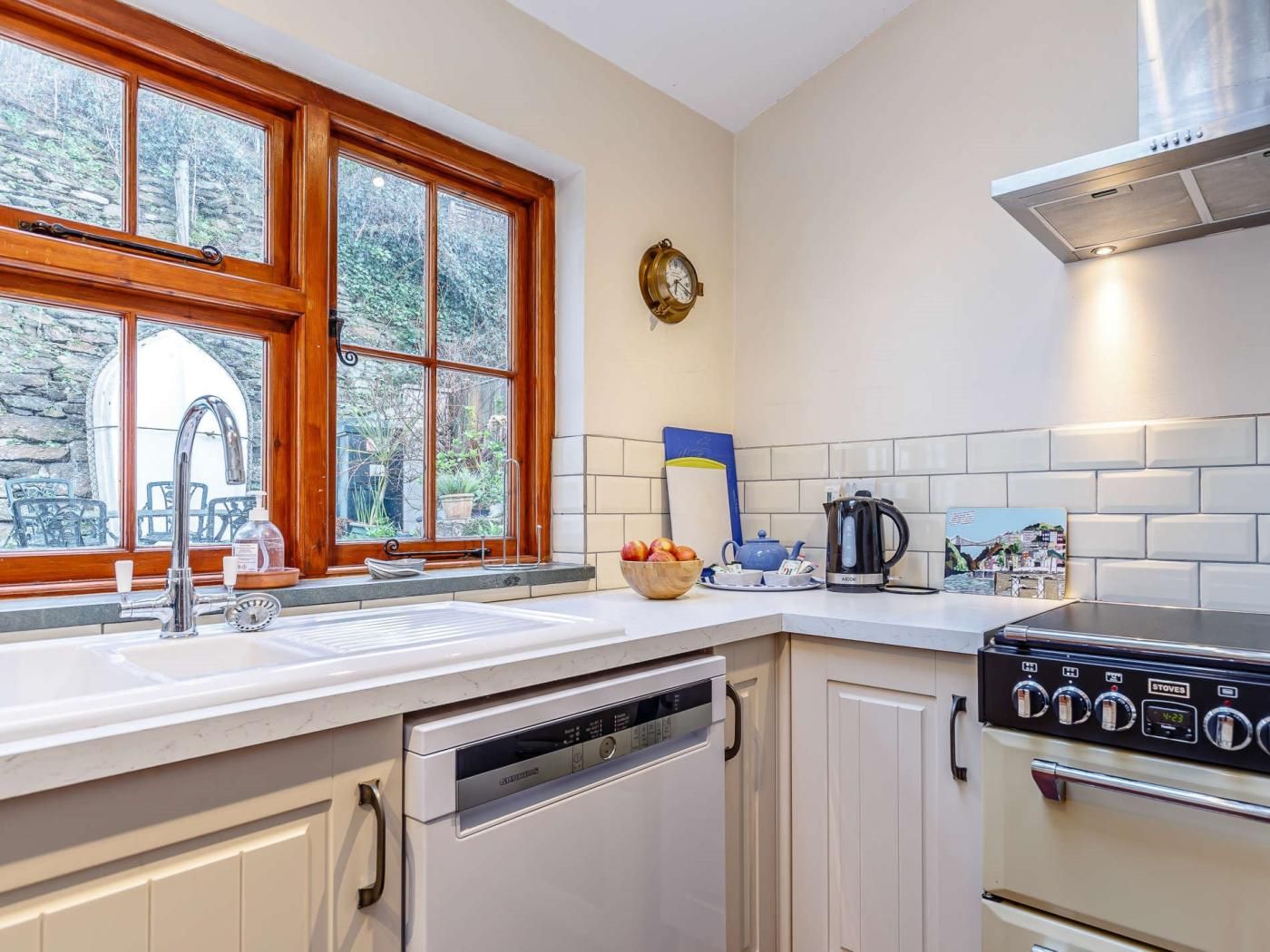 Microwave, oven, dishwasher, highchair