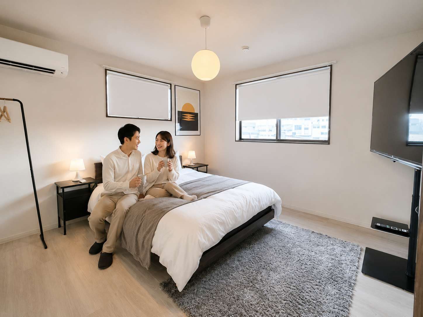 3 室のベッドルーム、アイロン / アイロン台、WiFi、ベッドシーツ