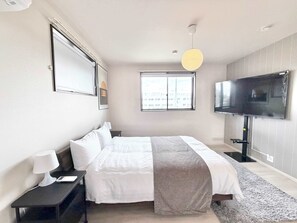 Iron/ironing board, WiFi, bed sheets - Modern Japanese House Near Ozu Station by Restavio (Ozu)