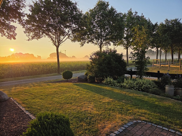 Property grounds - NEW: Bright, cozy vacation rental, wheelchair-accessible, ideal for bike tours in Münsterl. (Rosendahl)