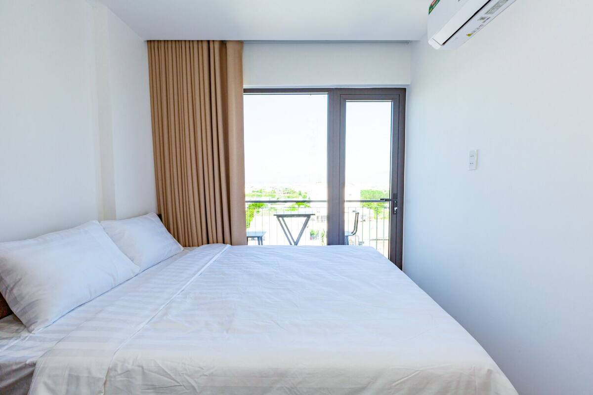 Departamento familiar, 2 habitaciones, balcón, vista a la ciudad | Wifi gratis