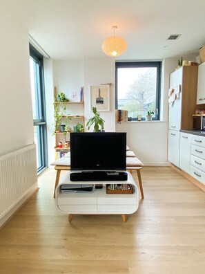 TV, stereo, offices - Funky 1 BDR High Rise Flat City Views Angel (London)