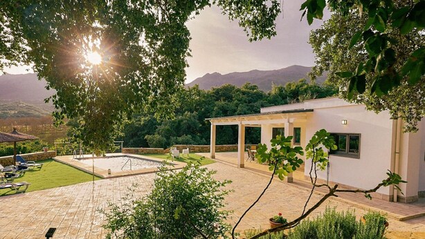 Terrace/patio - Villa La Huerta by Hacienda Alfacara (Benadalid)