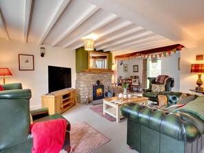 TV, fireplace - 2 Bed in Kirkbymoorside (oc-g0010) (Gillamoor)