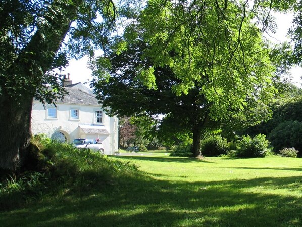 A house with a lawn and a large tree in front. - 6 Bed in Workington (oc-sz151) (Lamplugh)