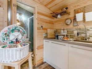 The kitchen can be found across the yard - 1 Bed in Pitlochry (oc-75678) (Pitlochry)
