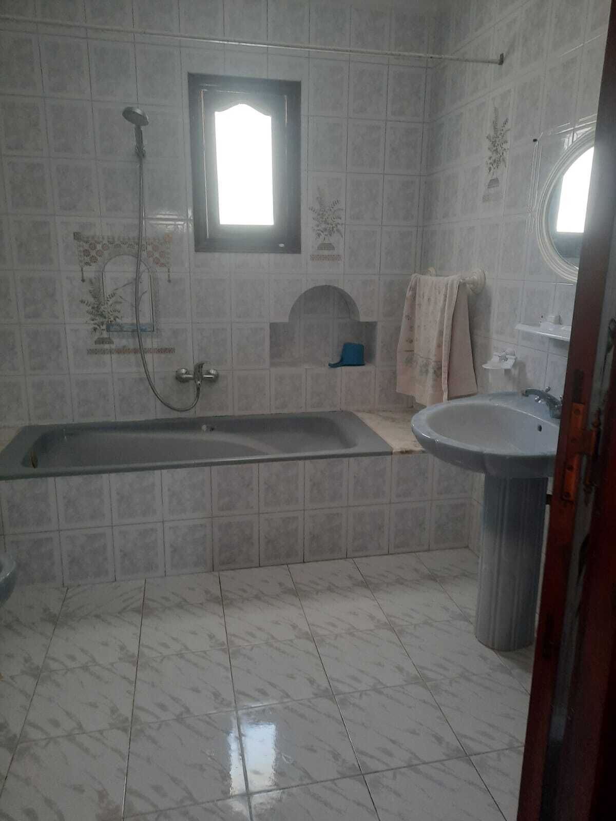Towels, soap, toilet paper