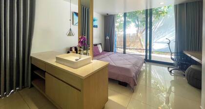 3-bedroom villas with big swimming pool in private and charming Long Hai beach