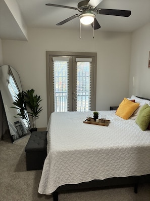 1 Schlafzimmer, Bügeleisen/Bügelbrett, kostenloses WLAN, Bettwäsche