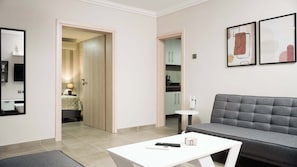 Living area - The Patriko - Relaxing Stay with Meteora Views (Kalampaka)